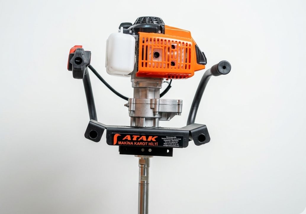 ATAK TRUVA 5.5HP BENZİNLİ KAROT& EL SONDAJI 5MT AVANTAJLI SET!!!